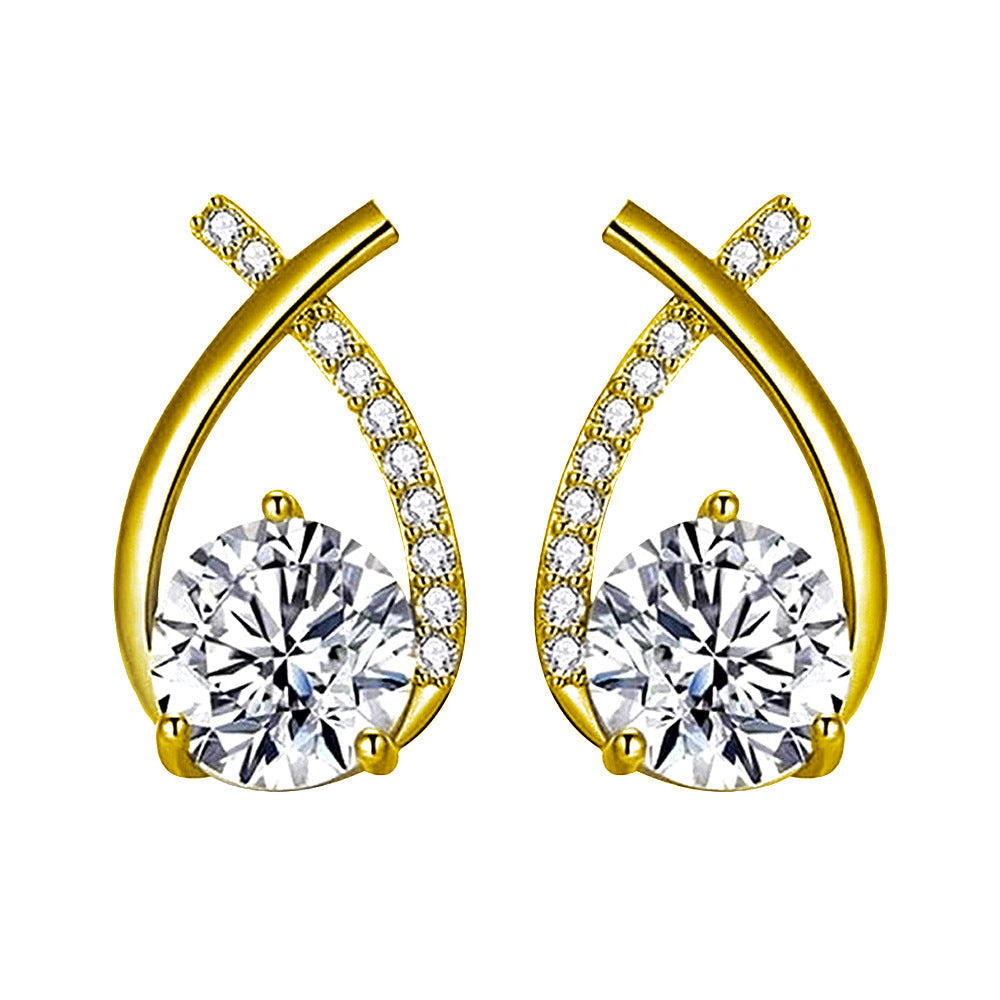 Boucles d’oreilles Arielle dorées