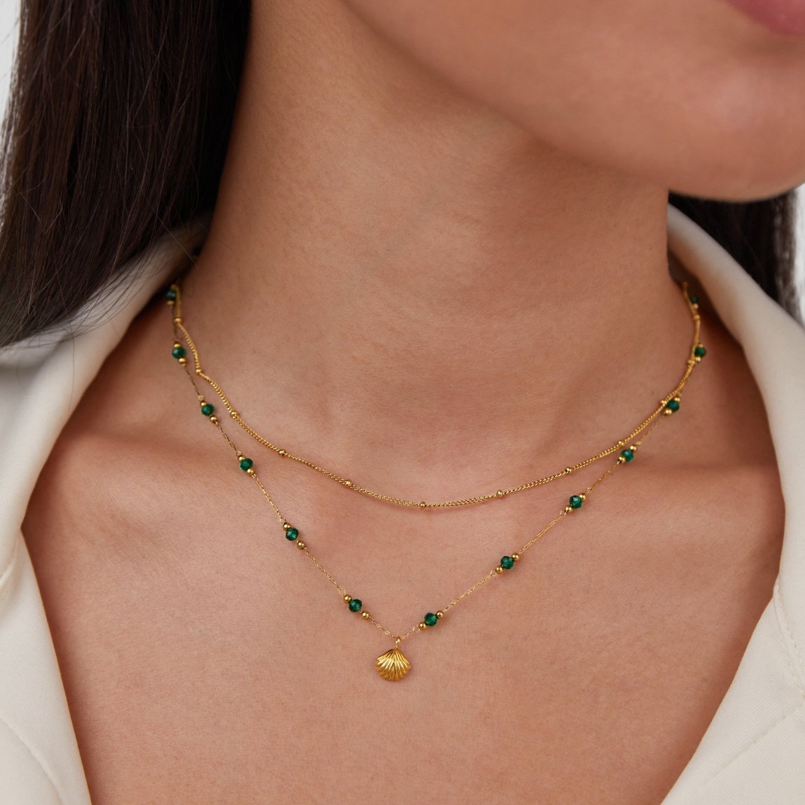Collier chic en or